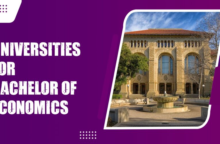 Top 3 Universities for Bachelor of Economics (B.Econ.) Students in the USA